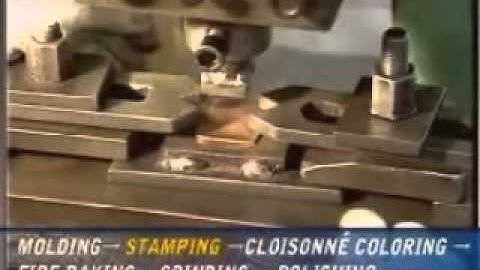 How Custom Lapel Pins Are Made - Cloisonne