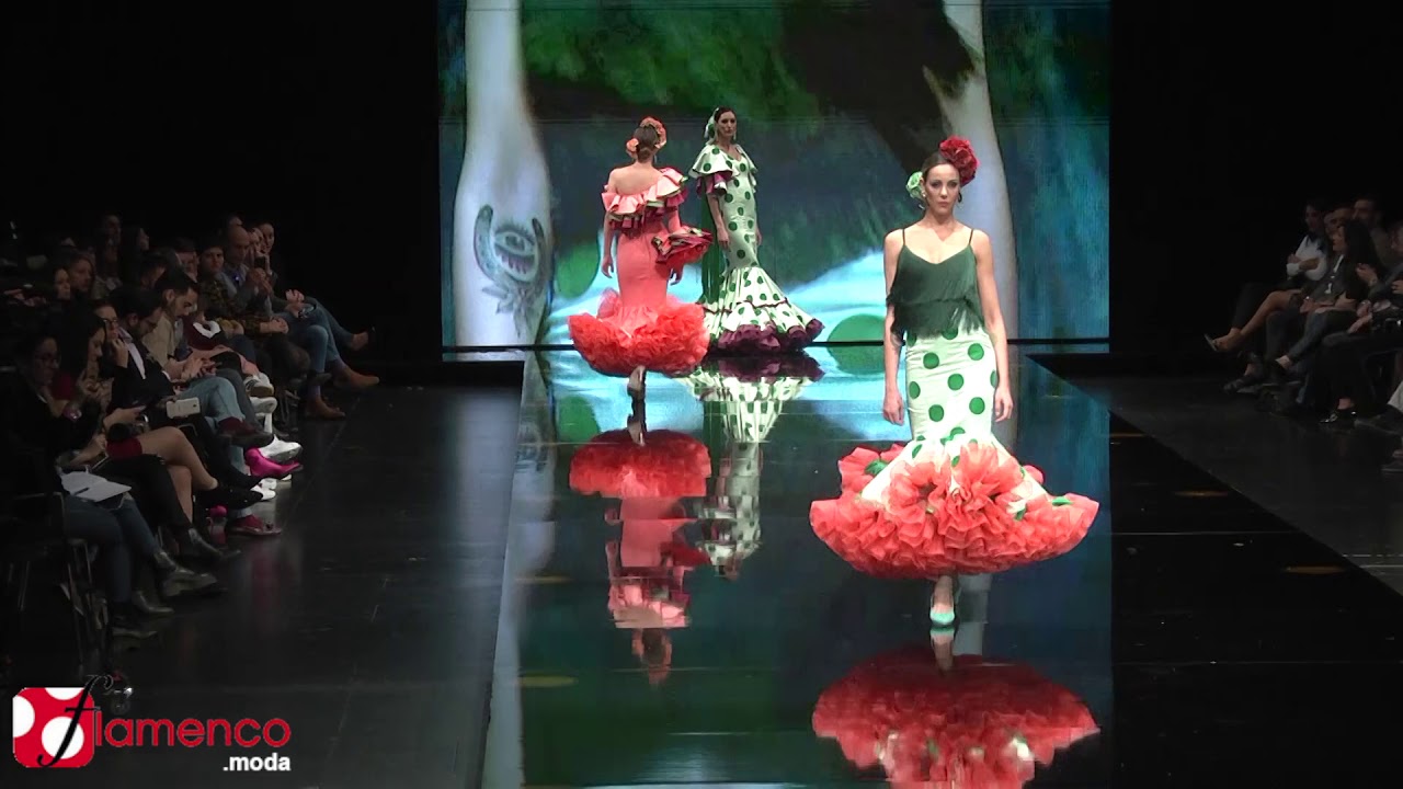 Miriam Galvín, moda flamenca "Eterno" - Simof 2019