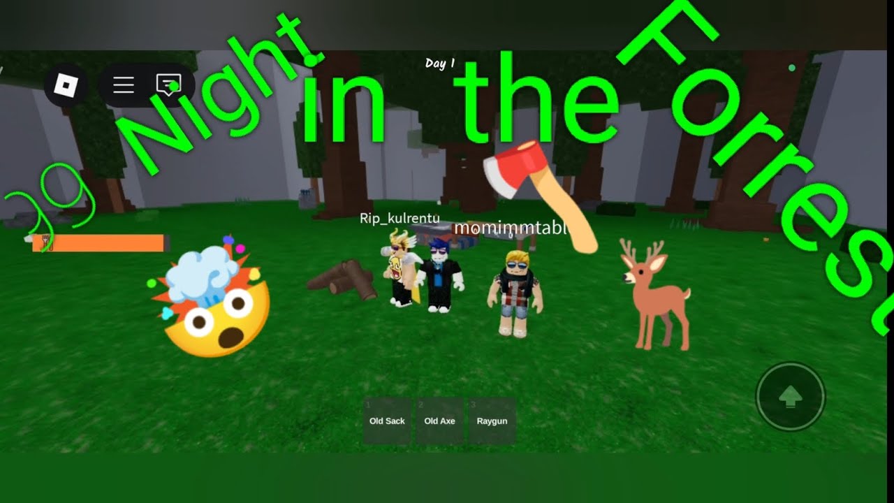 MÁR AZ AGYAMRA MEGY A SOK FARKAS!!!!! /Roblox 99 Night in the Forrest magyarul