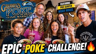 Epic Poke Challenge at Grubby’s Poke & Fish Market! 🍣🌊