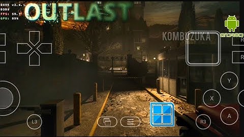 Outlast Gameplay (HD) Winlator 10 (Windows Emulator) Android