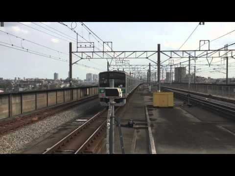 埼京線205系　南与野駅発車