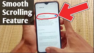 What is the Smooth Scrolling feature How to use the Smooth Scrolling feature | Realme UI