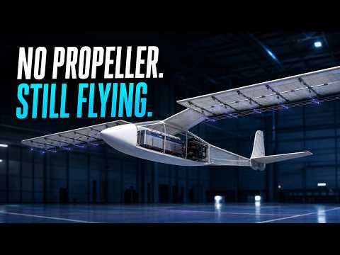 How an Ionic-Wind Airplane Flies Without Moving Propulsion Parts