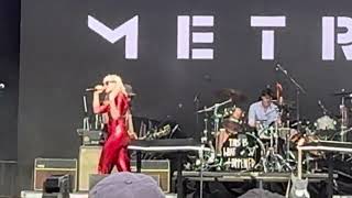 "Cascades" (Clip 1/3) by Metric at Shakey Knees Festival in Atlanta, GA 5/3/2024