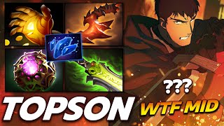 TOPSON [Dragon Knight] Meta Mid Annoying Build Dota 2 (Fullmatch)