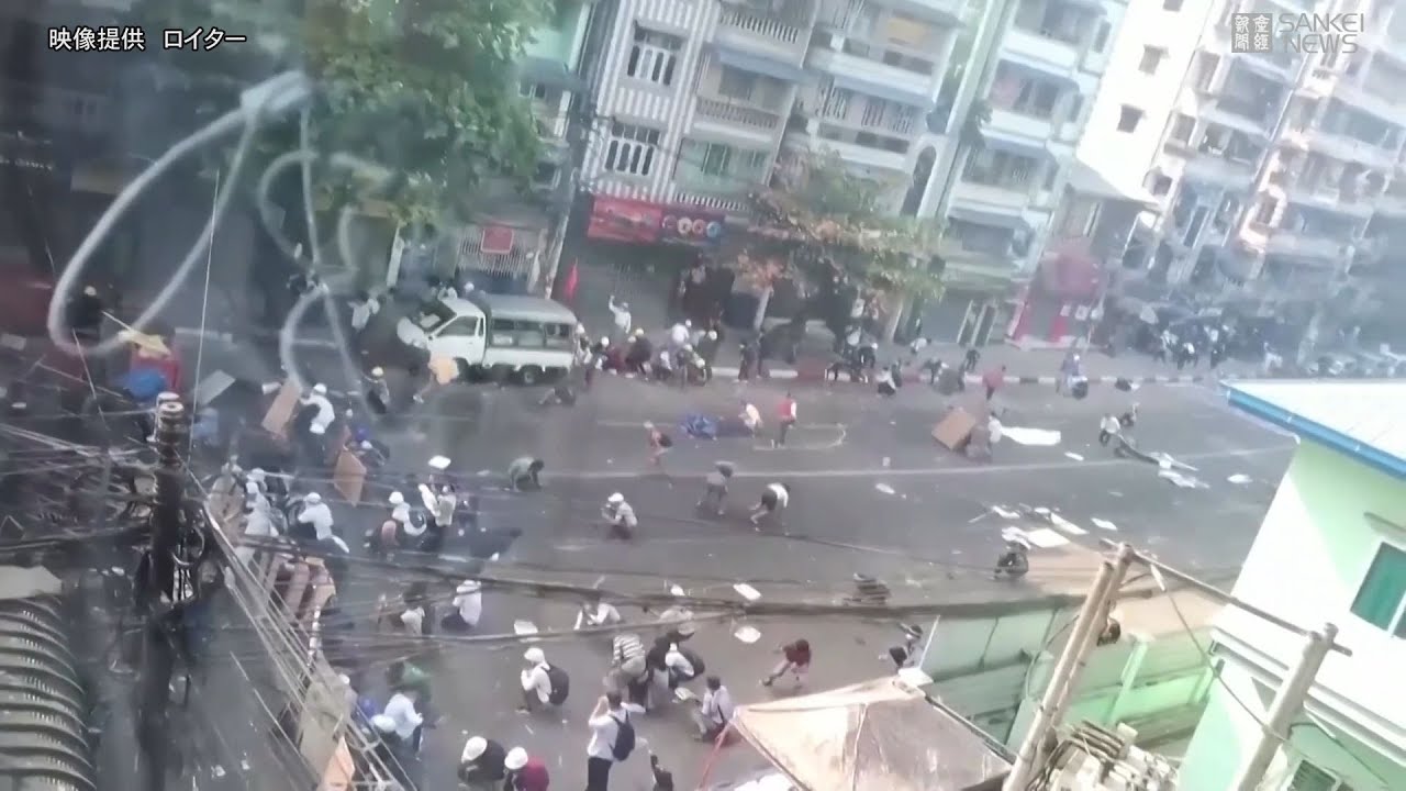 デモ参加の19歳女性が頭を撃たれて死亡 市民の怒り高まる ミャンマー Youtube