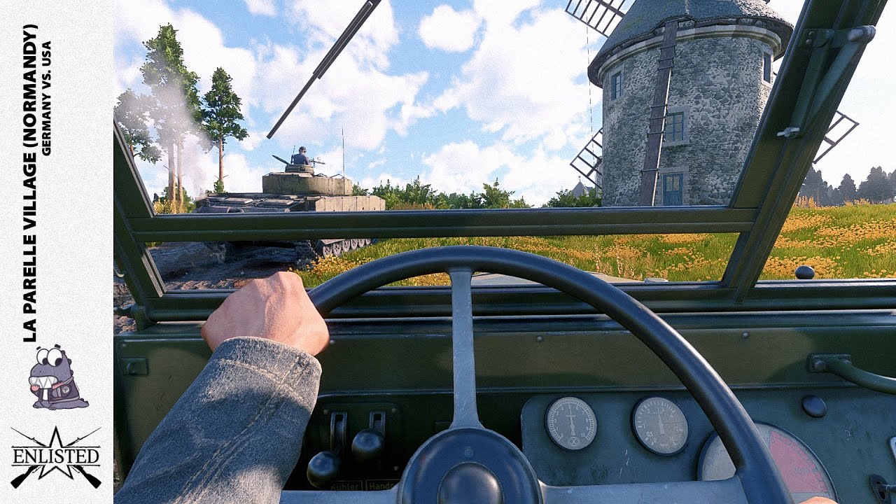 WE RAN DRY! Enlisted Gameplay PC La Parelle Village Normandy (No Commentary) WW2 Germany v USA