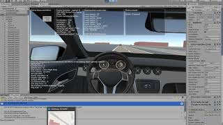 AIMSUN and Unity3D  Real-time Driving Simulator- - 2nd map