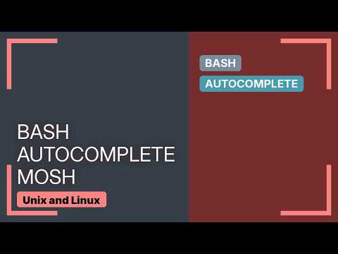 Unix & Linux: Tab completion on mosh (ssh) alias?
