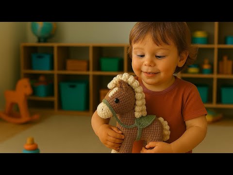 اسب کوچولوی قلاب بافی قسمت دوم بدن 