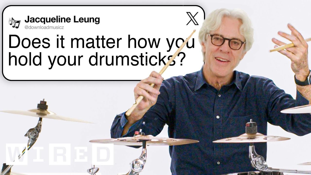 The Police's Stewart Copeland Answers Drumming Questions From Twitter Tech Support WIRED