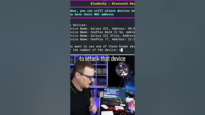 Android Bluetooth Hacking with Python #shorts #android #bluetooth #raspberrypi #python