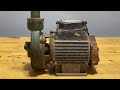 Restoration Water Pump 750W//Recover Water Pump From Scrap Yard From Scrap Yard
