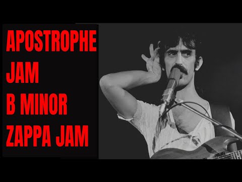 apostrophe-groove:-insane-zappa-style-live-funk-rock-backing-track-[b-minor-blues-scale---86-bpm]