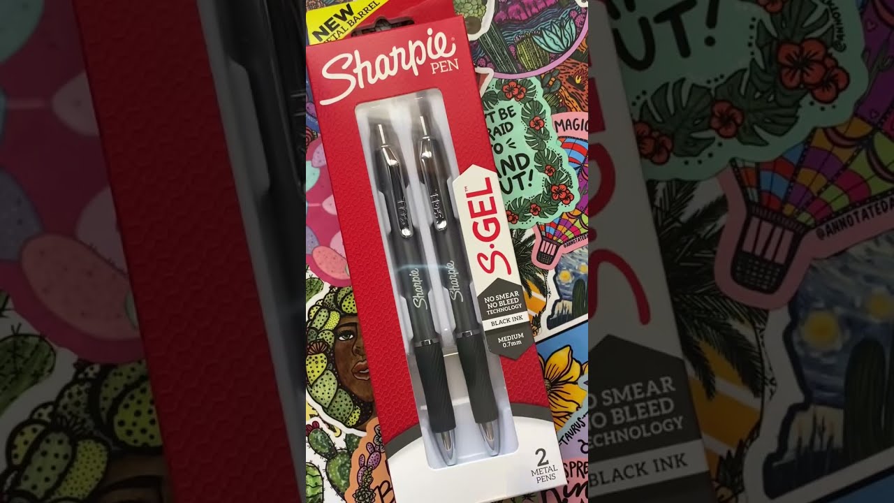 Testing Sharpie S Gel Pens In 7 Sharpiesgel