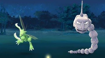 Wild Onix and Wild Scyther Spawn on the Same Block in Berkeley!