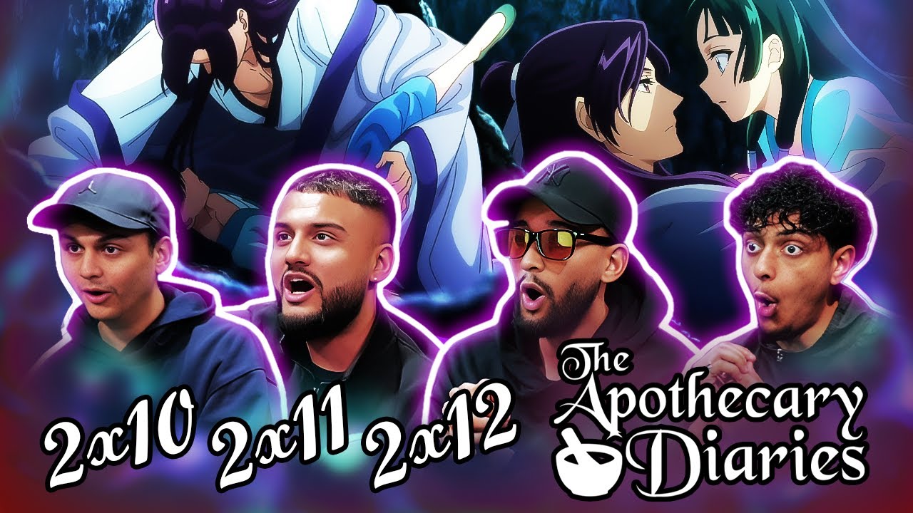 WE WERE NOT READY!!! 🐸😳 | BROTHERS watch The Apothecary Diaries 2x10 - 2x12 | REACTION