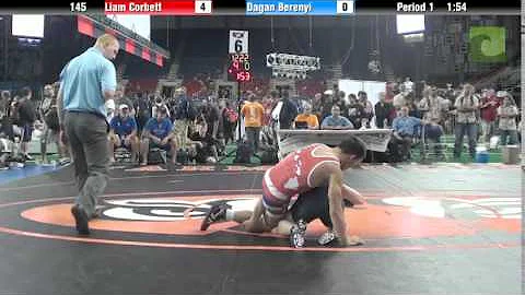 145 Liam Corbett vs. Dagan Berenyi