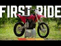 Its here  stark varg first ride in the usa