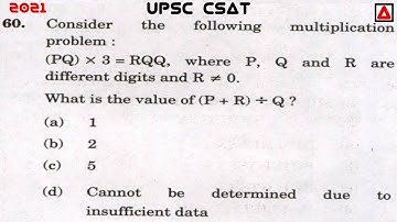 Consider The Following Multiplication Problem: (PQ)x3=RQQ, Where P, Q And R Are Different Digits