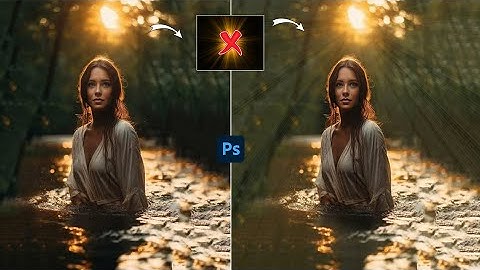 How to Create Realistic Sun Rays Effect Using adobe Photoshop-photoshop short tutorial