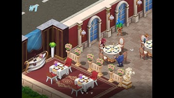 Dream Cafe: Cafescapes - Match 3 Crush Story Walkthrough Day 1 Part 1