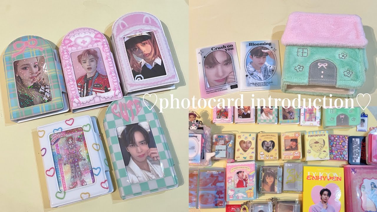 【🎀トレカ紹介🎀】　私のトレカコレクションとコレクトブック、透明トレカ、アクスタなどオタクグッズを紹介します♡|포카 정리&  콜북소개| 시즈니|엔진|￼제로즈|더비|버니즈|마이|다이브