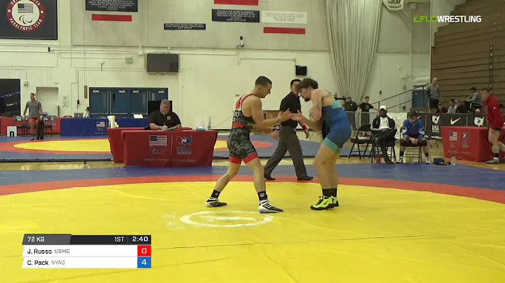 Greco-Roman 72 Round of 16 - Josh Russo (USMC) vs....