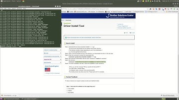 How To -- Install Brother Printer Driver in Ubuntu 15.04