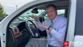 2020 Toyota Tundra  Headlight Adjustment