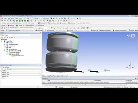 Export of ANSYS Mechanical PMDB Geometry After Simulation