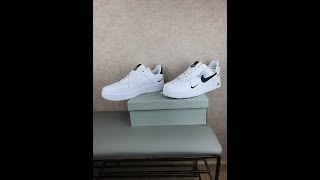 Nike Air Force  LV8 Ultra White белые Найк Эйр Форс 1 07 Лов ЛВ8 кроссовки для мужчин.