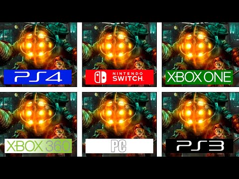 Bioshock | Switch - 360 - PS3 - ONE - PS4 - PC | All versions Comparison
