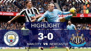 Haaland's Record-Breaking Brilliance: Rapid Succession Goals vs. Newcastle! #manchestercity #epl