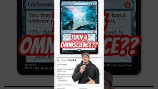 TURN 4 OMNISCIENCE?? IN STANDARD?? #reels #mtg #standard #competitive #magic #magiconline