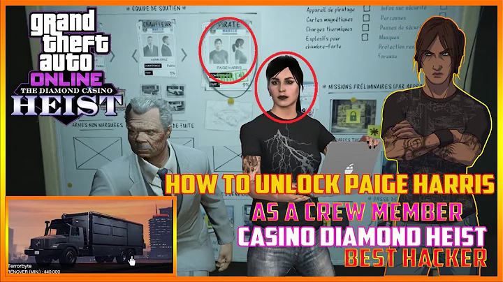 How to unlock Paige Harris GTA 5 casino heist? How...