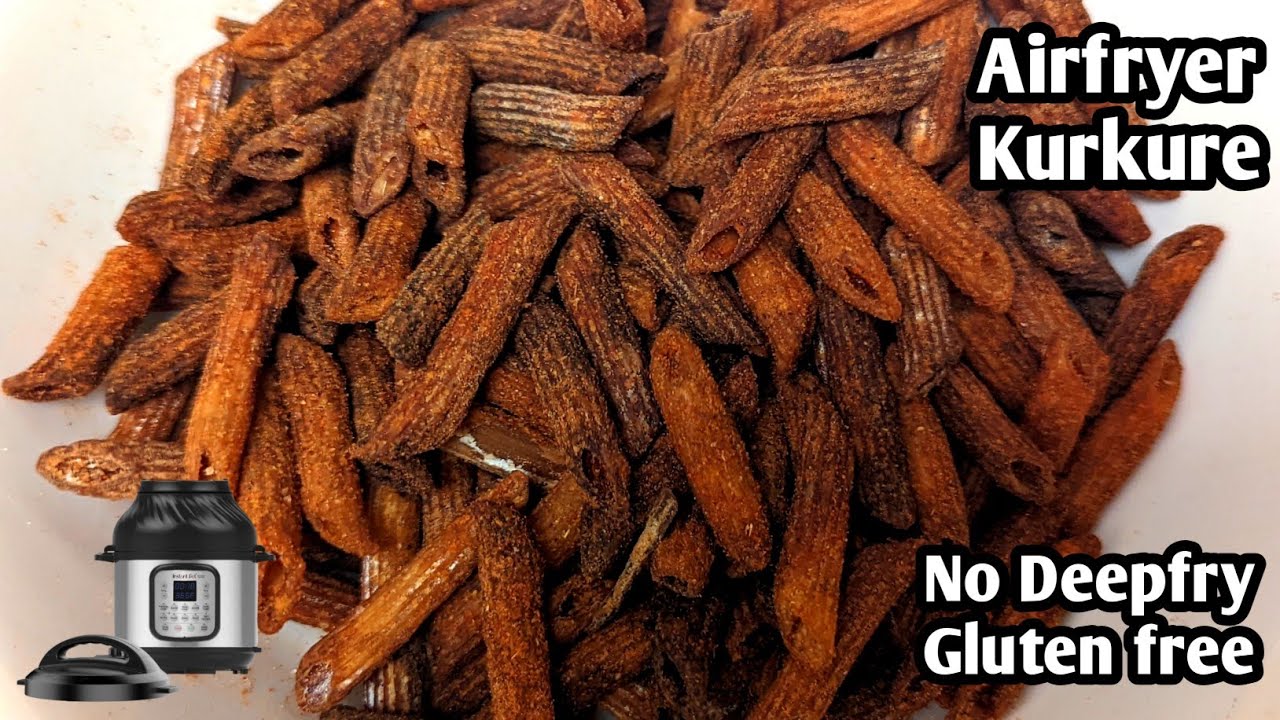 Viral TikTok Kurkure Pasta Airfryer kurkure pasta How to make crispy