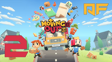 Moving Out. Walkthrough 2. Coop. All Gold Medals. No Assist Mode. 2 Players. PS5 4K 60 FPS