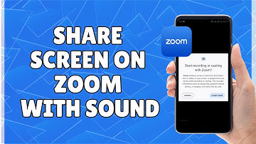 How to Share Screen on Zoom with Sound
