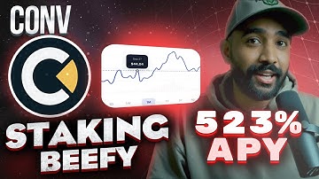 Stake CONV : Earn Up to 523% APY – [Step-By-Step Staking Guide]