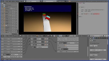 Blender 2.6 Tutorial Drive Around Collecting Game Part 4 Health Zero, Flip Car and Falling Off Edge
