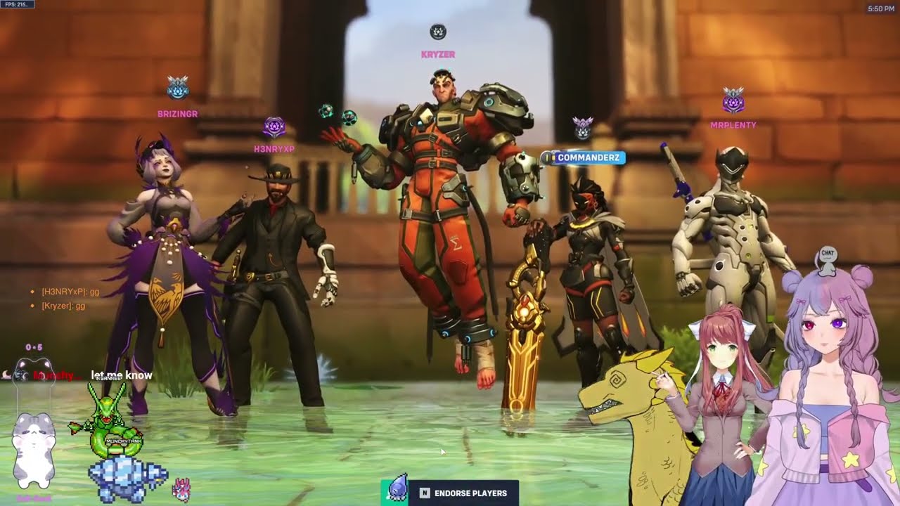 [09/01/26] cosplaying kj on ow and collabing with platy on dbd!!