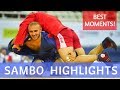 World Sambo Championships in Sochi. Highlights - Finals - Day 1