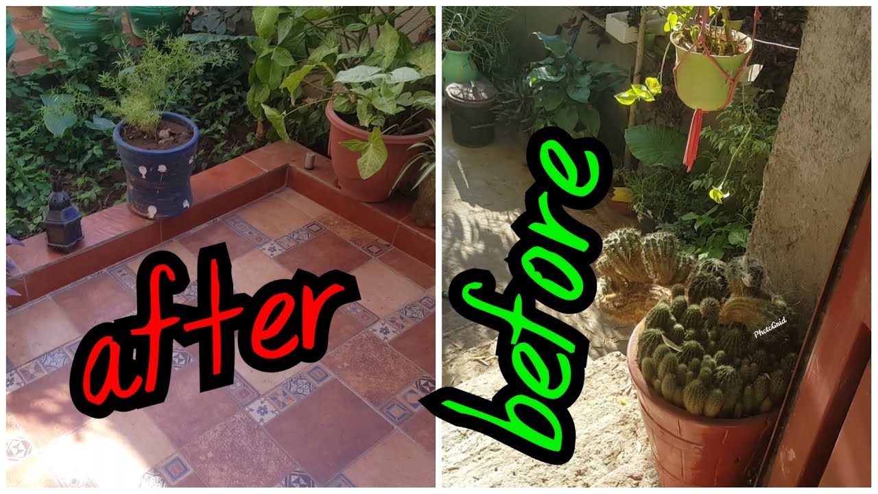 My Garden tour /Garden renovation / My little entrance  garden overview
