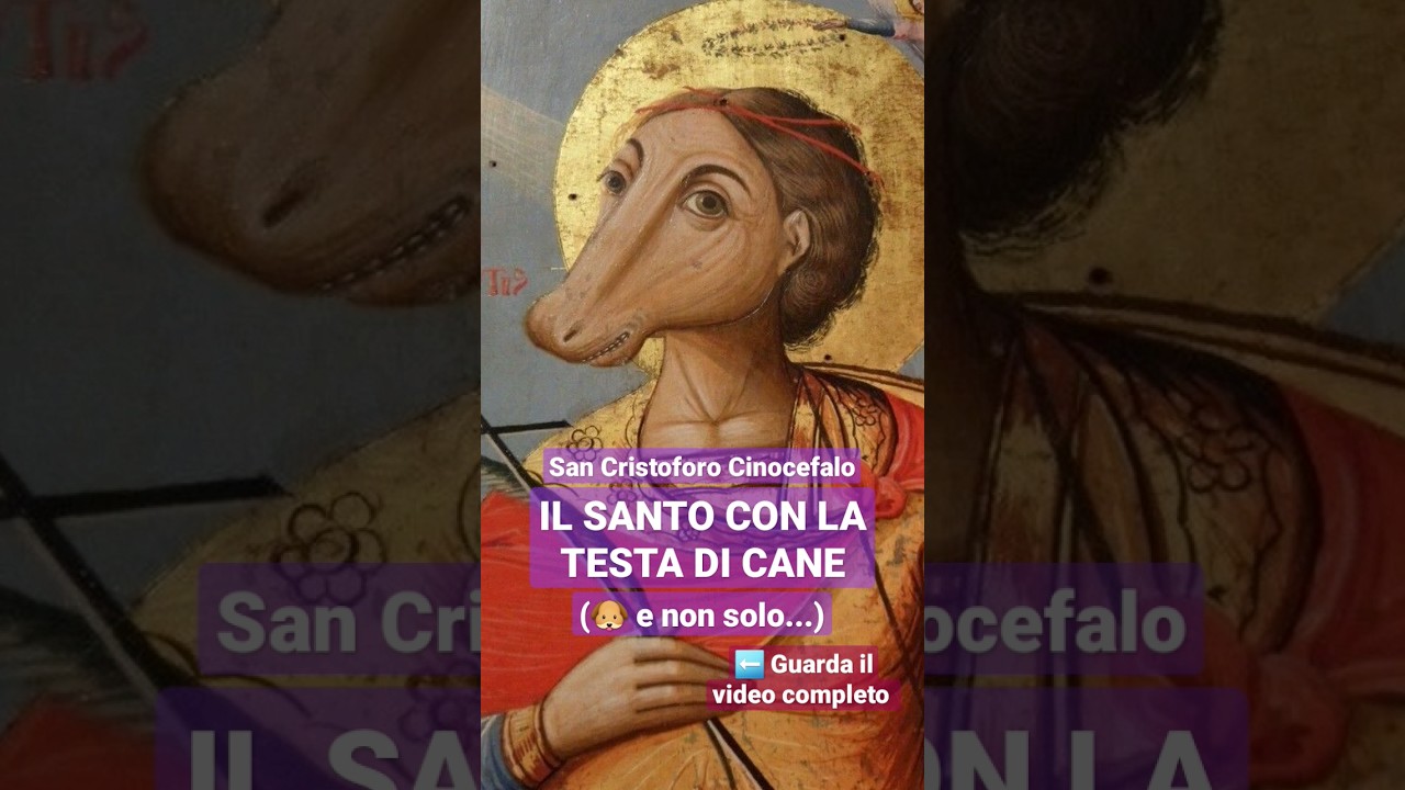 Il santo con la testa di #cane (short dal video di #iconografiabizzarra ...
