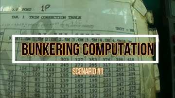 How to compute bunker onboard scene 1