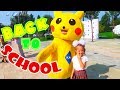 Back to SCHOOL ЧТО в моём РЮКЗАКЕ Первый РАЗ в Первый КЛАСС Влог