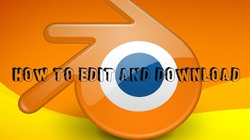 How to Download and Edit a 2d Blender Intro Template (Simple Tutorial)