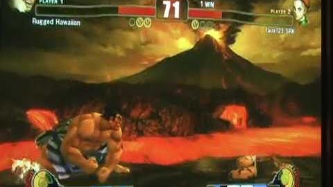 SF4 Cammy (Faux123) vs E.Honda, Balrog (Rugged Hawaiian) Friendlies 7